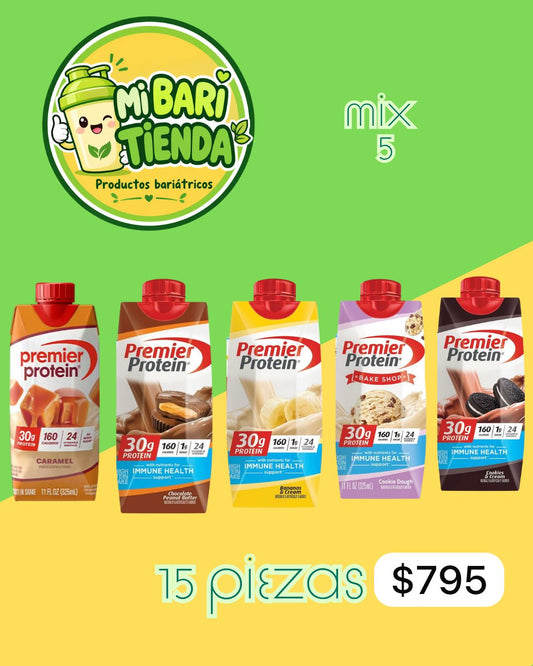 Caja Mixta Premier Protein 3 Sabores