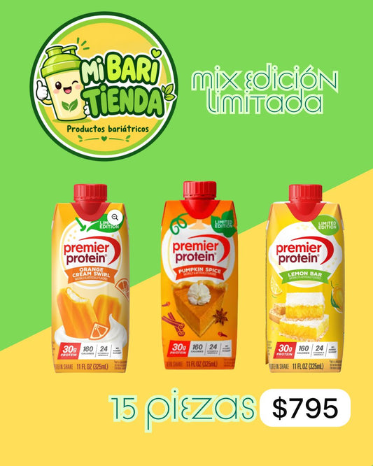 Caja Mixta Premier Protein 3 Sabores