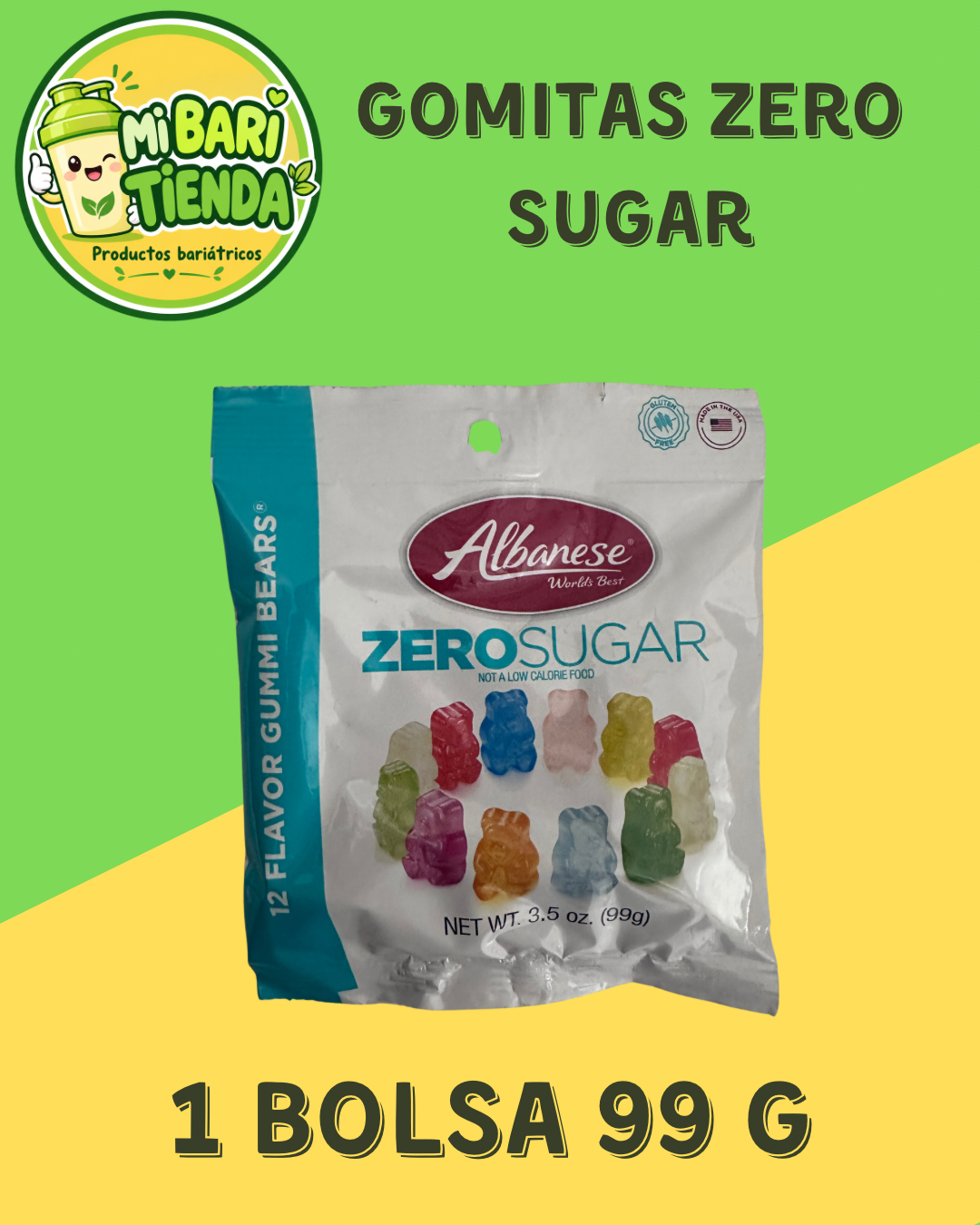 Gomitas Zero Sugar