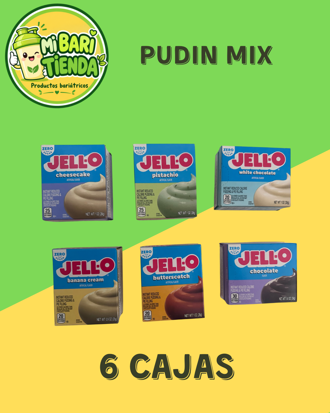 Mix Pudin Zero Sugar